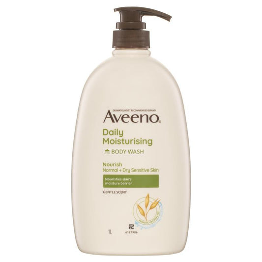 Aveeno Daily Moisturising Lightly Fragranced Body Wash 1L