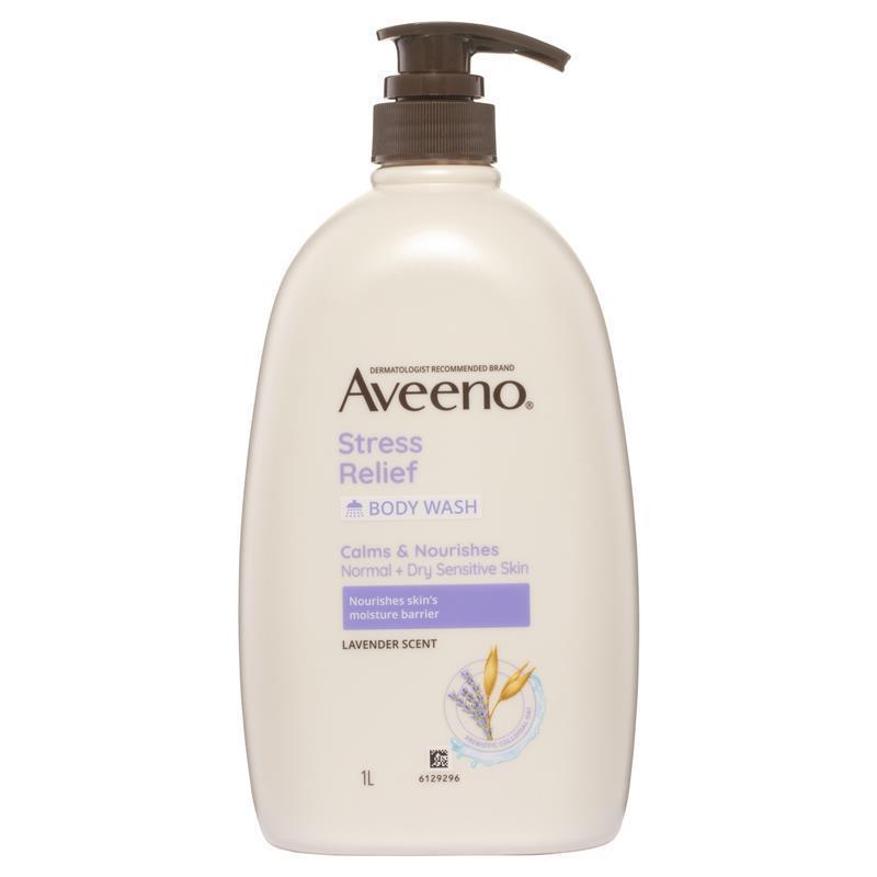 Aveeno Stress Relief Wash 1 Litre