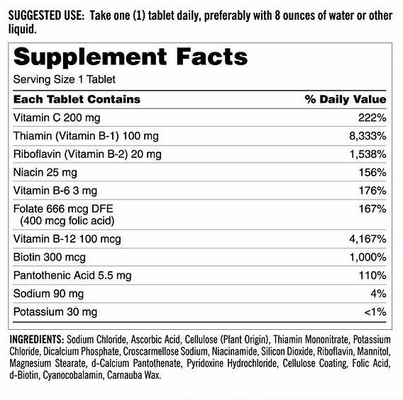 Kirkland Signature Super B-Complex with Electrolytes