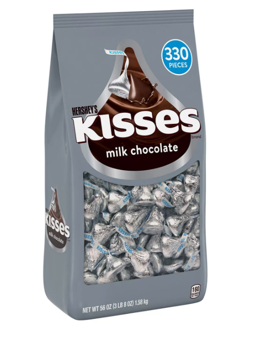 Hershey’s Chocolate Kisses,1.58Kg (58oz)