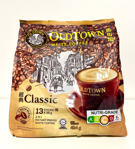 OLDTOWN White Coffee – 3-in-1 Classic White Coffee