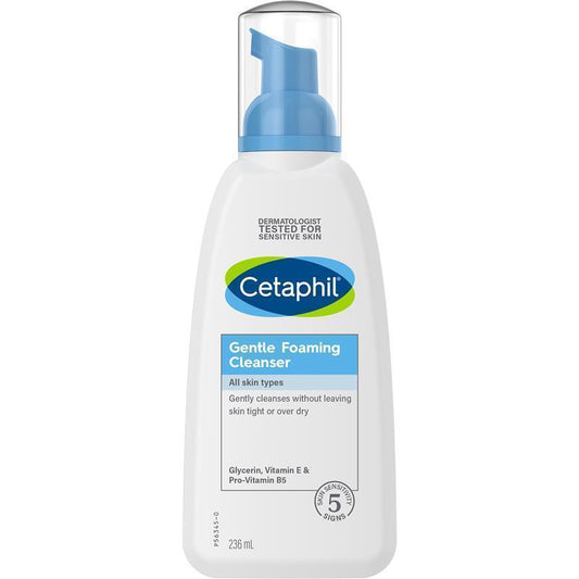 Cetaphil Face Gentle Foaming Cleanser 236ml