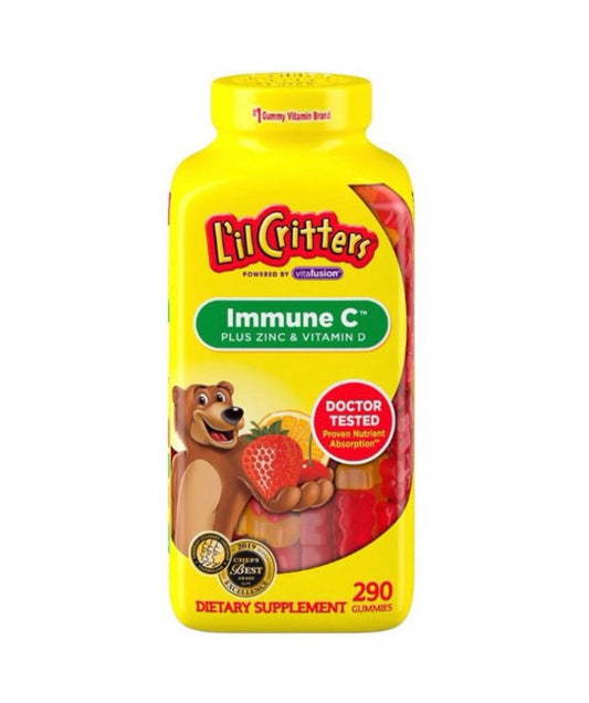 L'il Critters Immune C Gummy Vitamins, 290 ct.