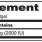 Kirkland Signature Extra Strength D3 50 mcg., 600 Softgels